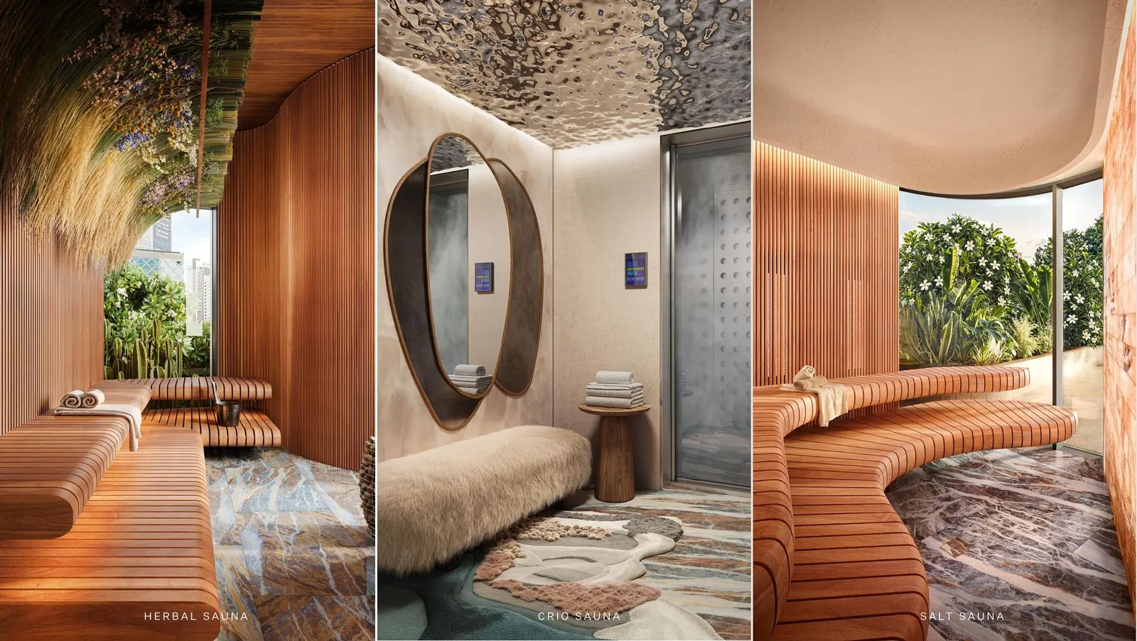 Sauna experience — EYWA developer visual
