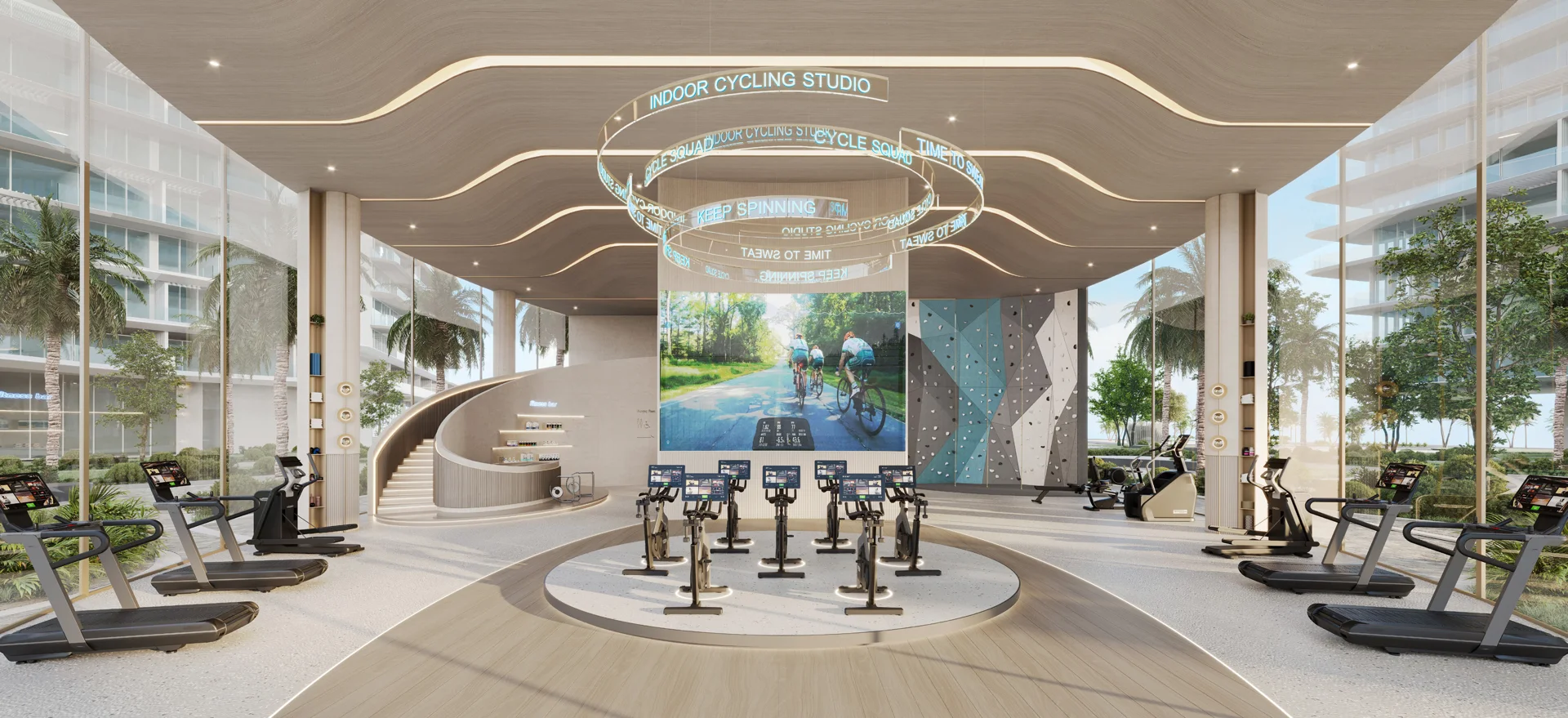 Fitness pavilion — Meriva brochure visual